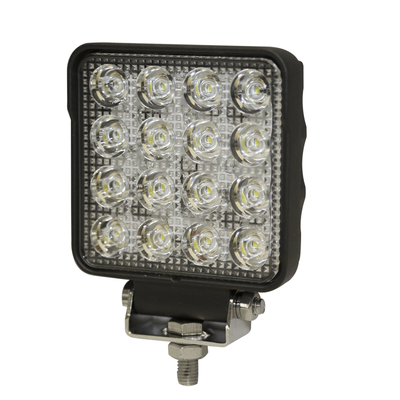 Luz de Trabajo Ultra brillante Cuadrada 6 LED 4630 Lúmenes 1224 Vcd EW2730 - ECCO